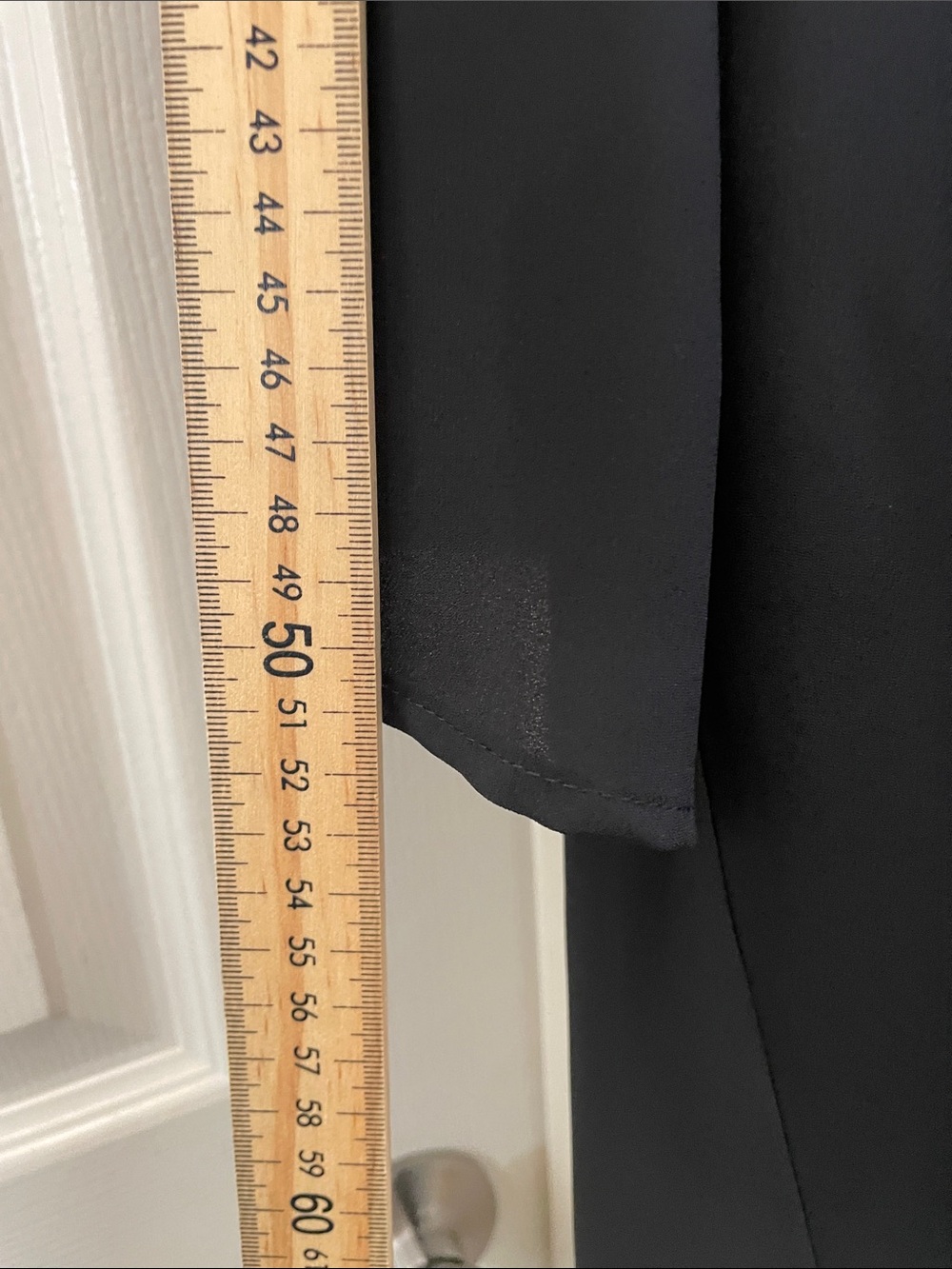 Joseph Ribkoff Open-Front Flowy Polyester Cardigan  Black M - Picture 9 of 11
